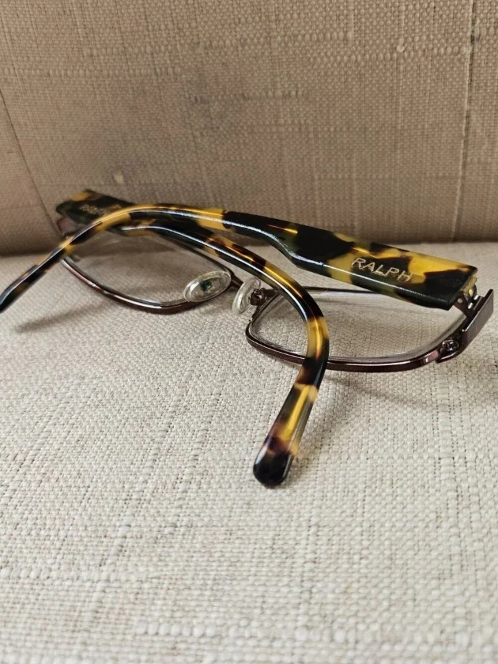 Ralph Lauren Women Glasses Frame Brown Tone Metal Eyewear RL6035 Eyeglasses